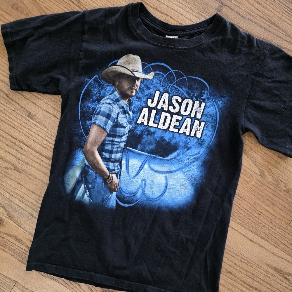 Jason Aldean Concert Tee Size S